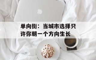 单向街：当城市选择只许你朝一个方向生长