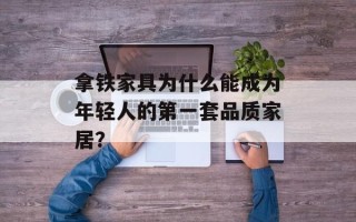 拿铁家具为什么能成为年轻人的第一套品质家居？