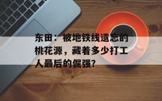 东田：被地铁线遗忘的桃花源，藏着多少打工人最后的倔强？