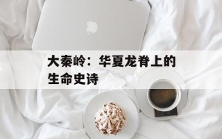大秦岭：华夏龙脊上的生命史诗