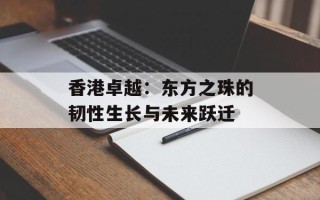 香港卓越：东方之珠的韧性生长与未来跃迁